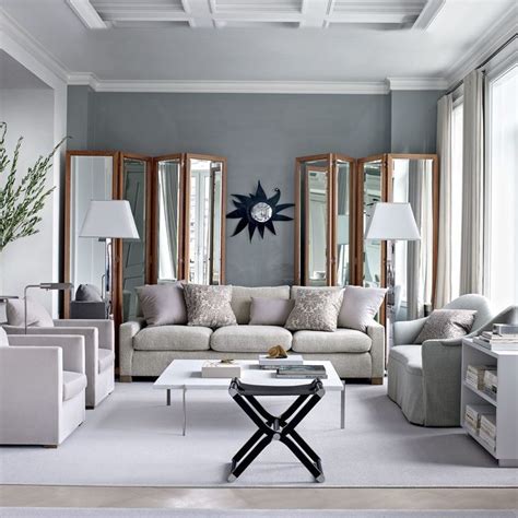 Gray on gray walls - 5 wall color ideas for rooms with gray flooring. Whether you're planning a new design scheme and have picked gray flooring but can't decide on the right paint ideas, or are looking into ways you can make a cool gray room feel warmer, explore the five best colors to use on the walls in a room with gray floor.